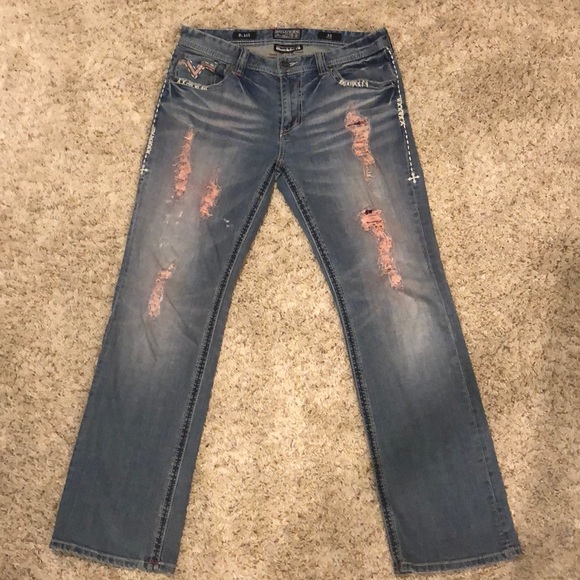 affliction blake jeans black premium